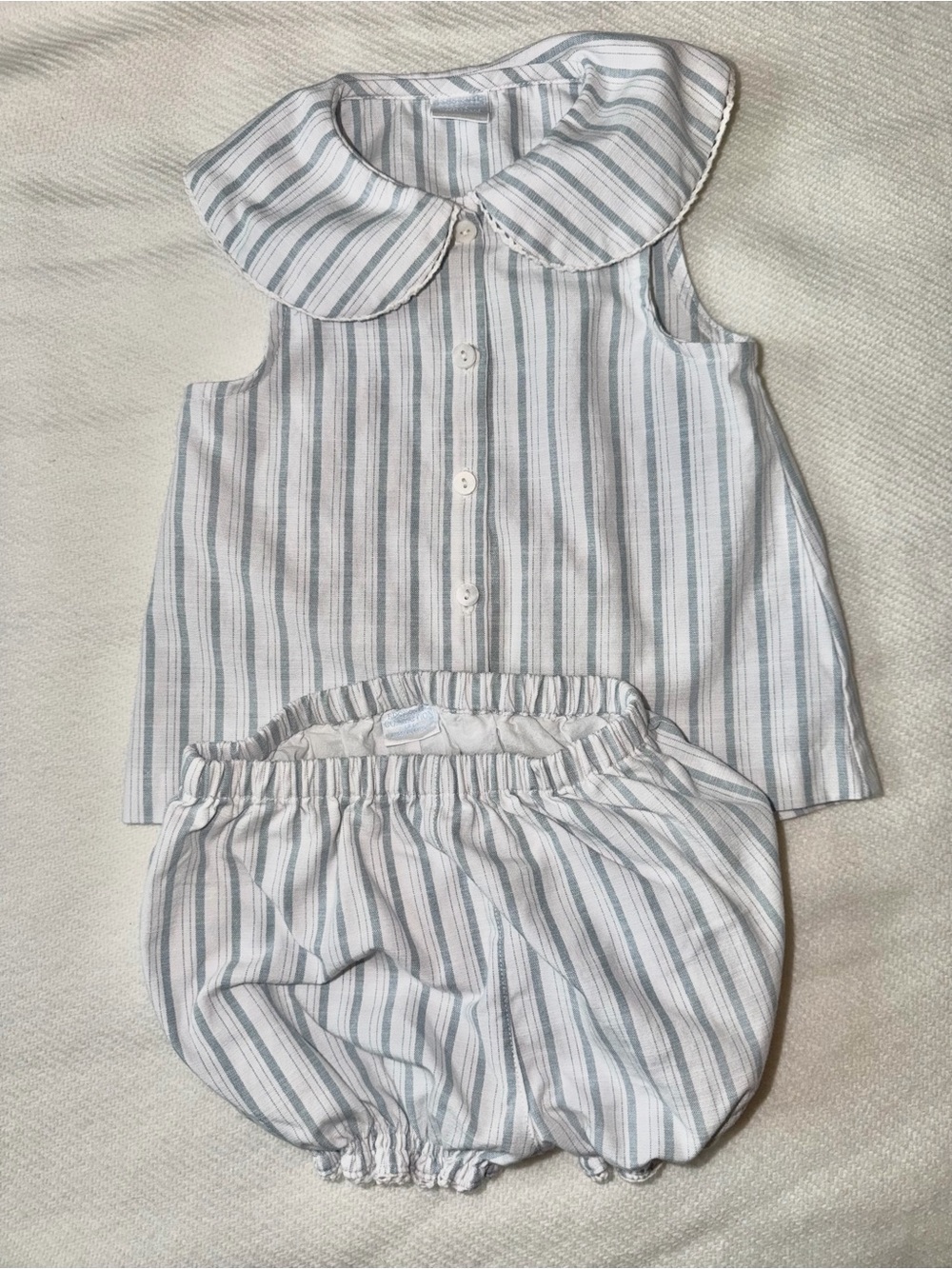 Edgehill Collection Baby Girl Two Pc Set